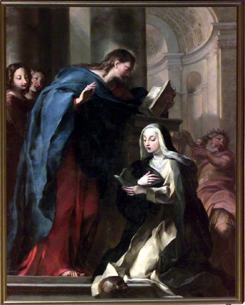 35-Raggi G. sec. XVIII, Gesù con Santa Caterina da Siena-beweb